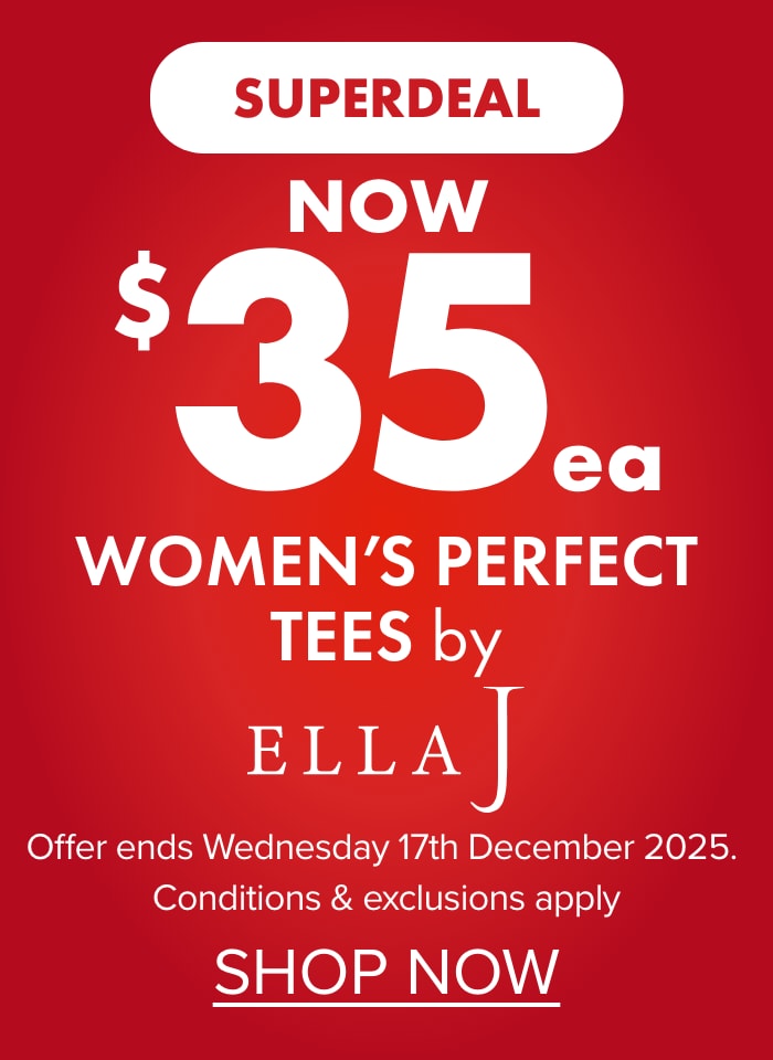 NOW $35ea Women's Perfect Tees by Ella J