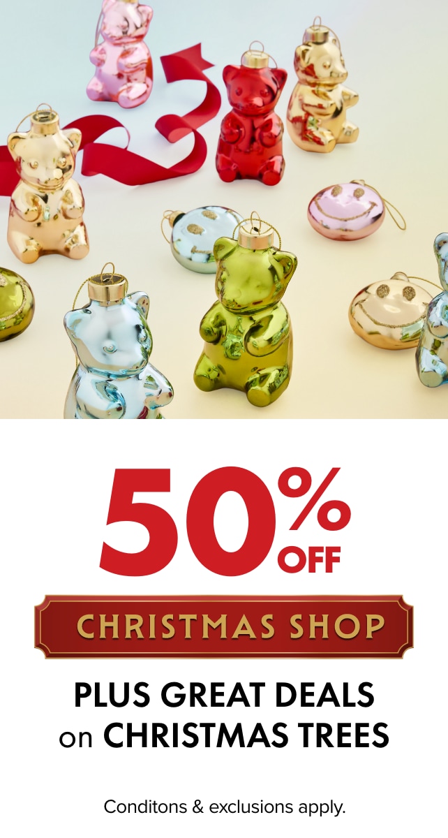 50% OFF Christmas Shop