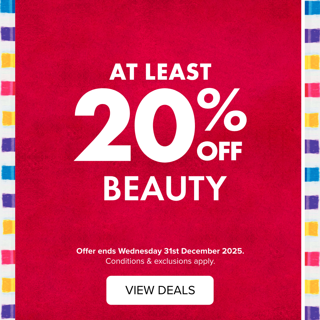 AT LEAST 20% OFF Beauty