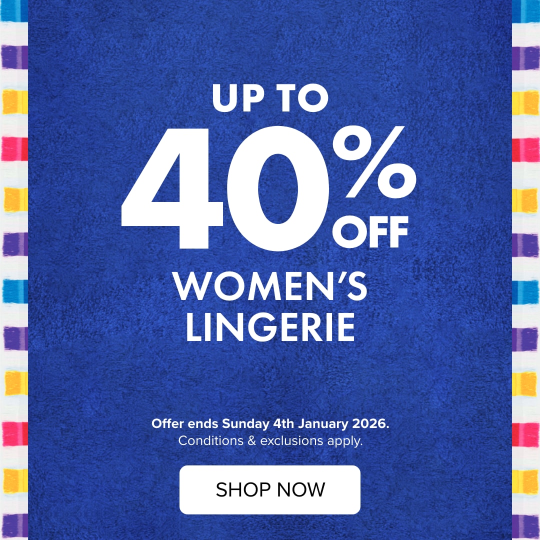 20% TO 40% OFF Womens Lingerie