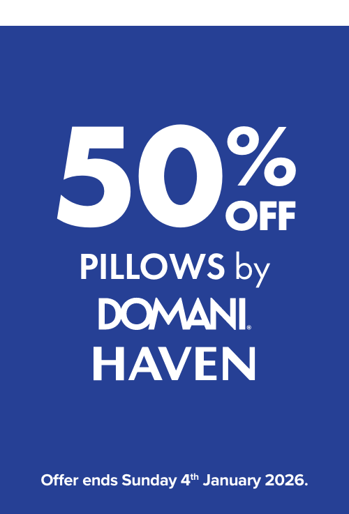 50% OFF Pillows by Domani & Haven