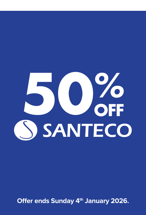 50% OFF Santeco