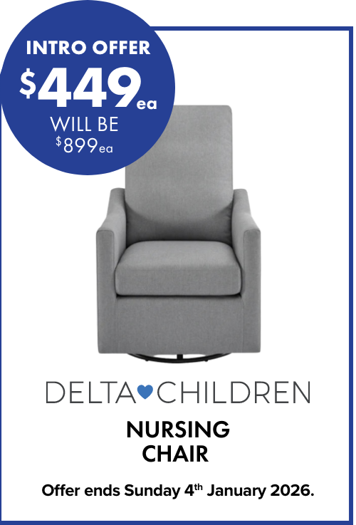 INTRO OFFER $449ea WILL BE $899ea Nursing Chair  by Delta