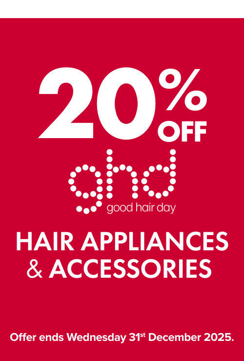 20% OFF ghd Hair Appliances & Accessories
