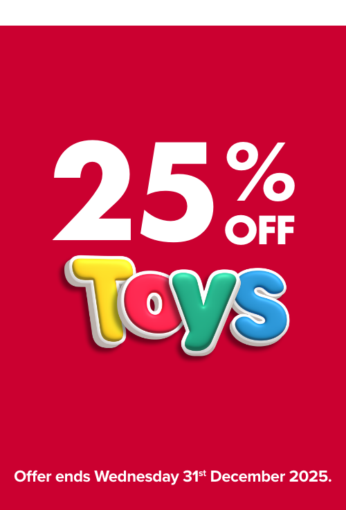 25% OFF Toys