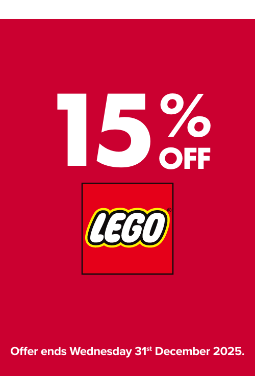 15% OFF Lego