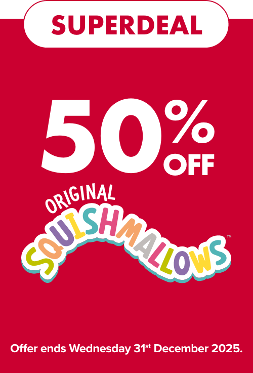 50% OFF Squishmallows