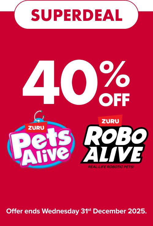 40% OFF Roboalive and Pets Alive