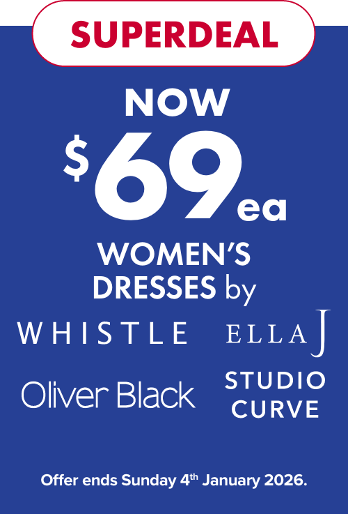 NOW $69ea Dresses by Whistle, Oliver Black, Ella J & Studio Curve