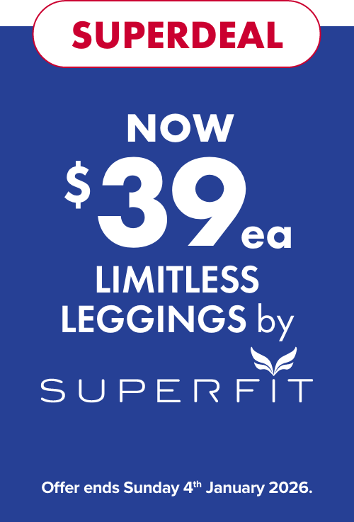 NOW $39 Limitless Leggings by Superfit