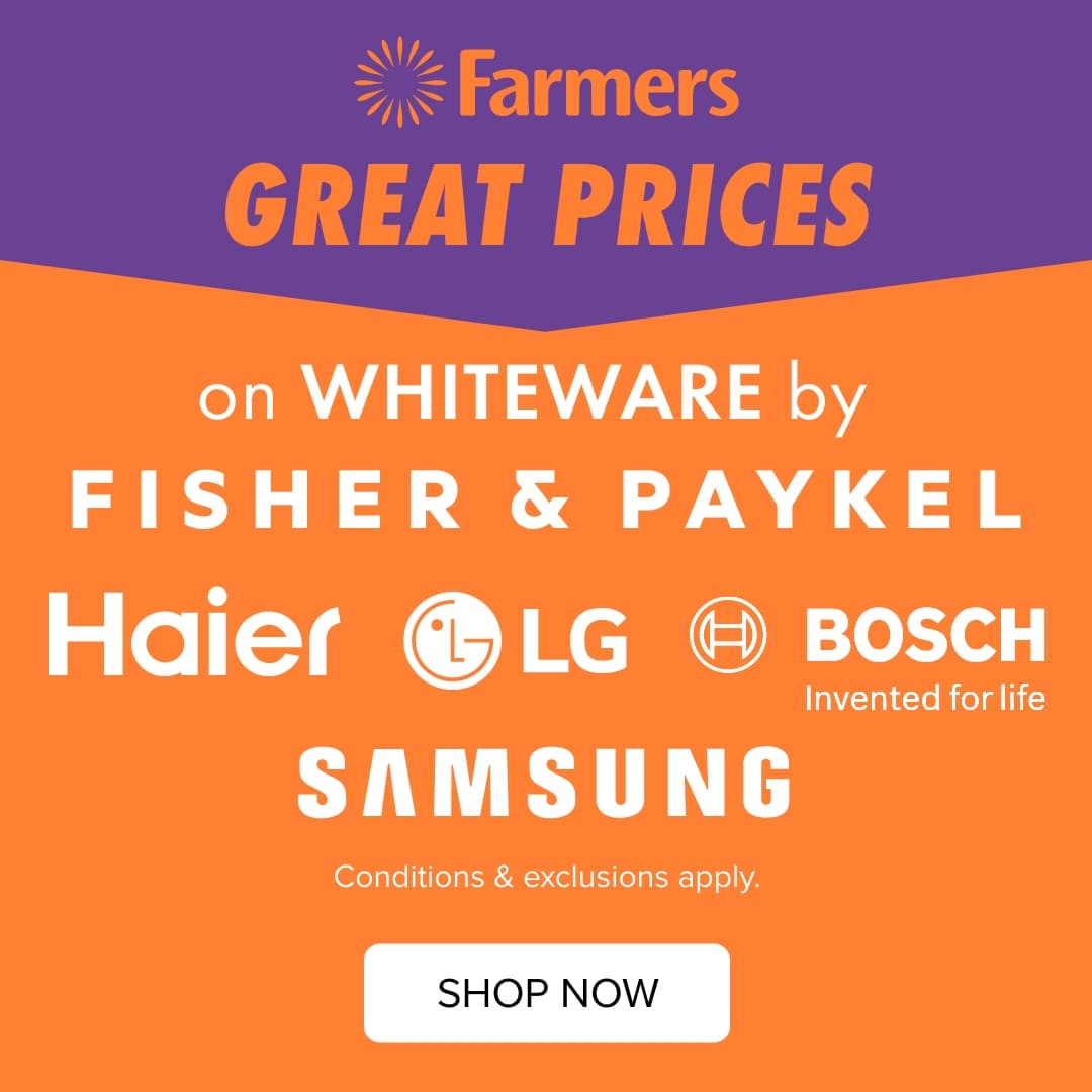 GREAT PRICES on Whiteware by Fisher & Paykel, Haier, LG, Bosch & Samsung