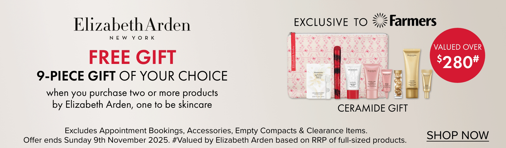 Elizabeth Arden | Perfume, Skincare & Makeup | Shop Farmers