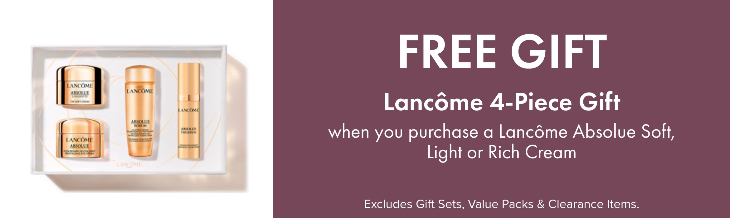 Lancome Renergie FREE GIFT with purchase