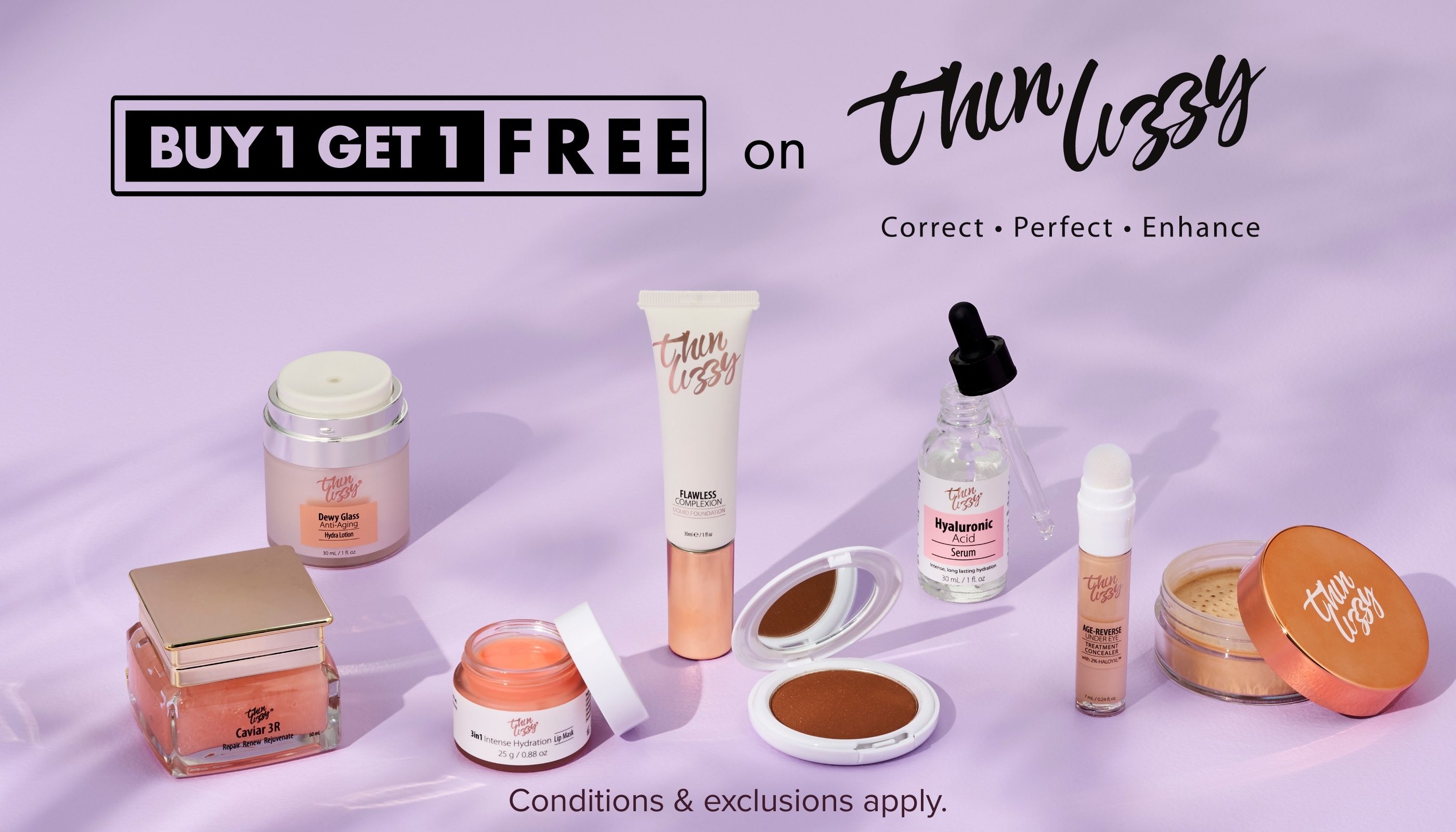 BUY 2 GET A 3RD FREE on Thin Lizzy