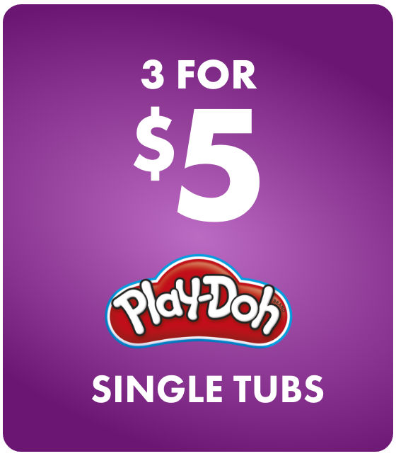 3 for $5 Playdoh