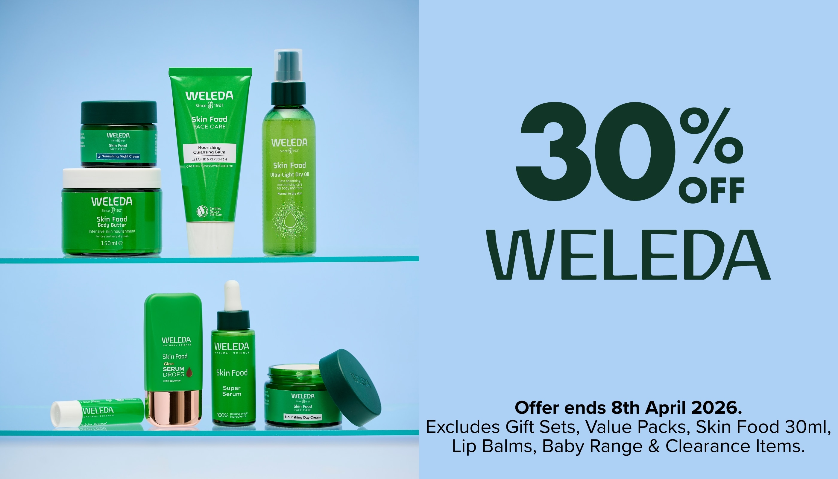 30% OFF Weleda