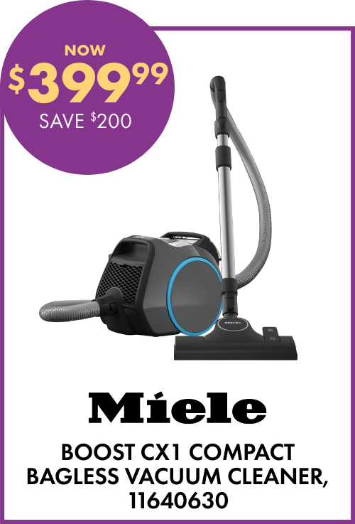 NOW $399.99 SAVE $200 Miele Boost CX1 Compact Bagless Vacuum Cleaner, 11640630
