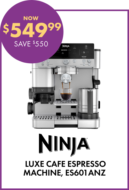 NOW $549.99 SAVE $550 Ninja Luxe Cafe Espresso Machine, ES601ANZ