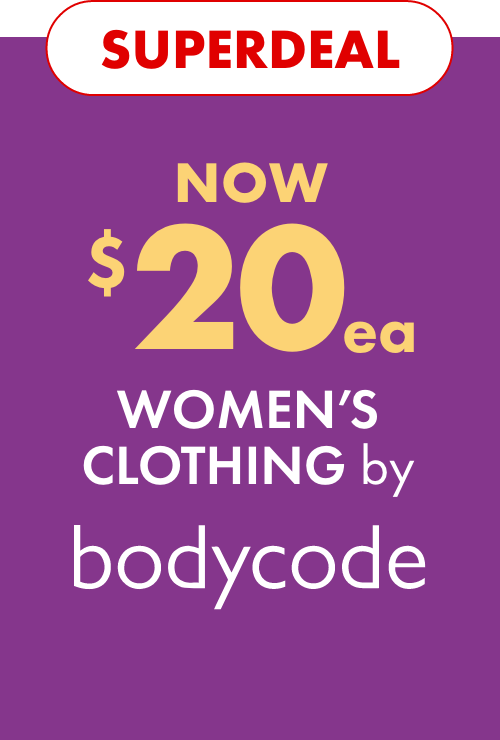 Superdeal NOW $20ea Women's Clothing by Bodycode