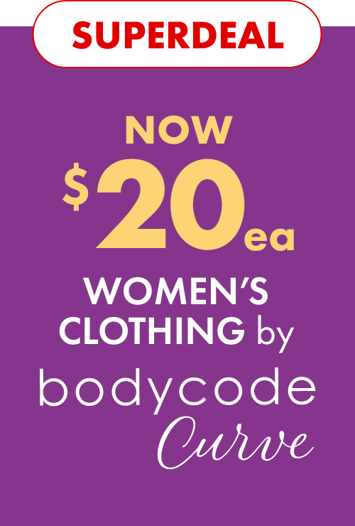 Superdeal NOW $20ea Women's Clothing by Bodycode Curve