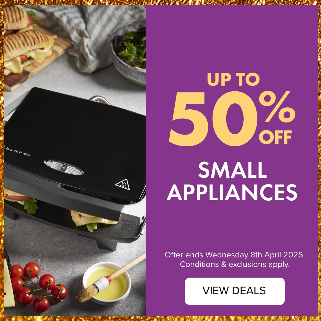 UP TO 50% OFF Small Appliances