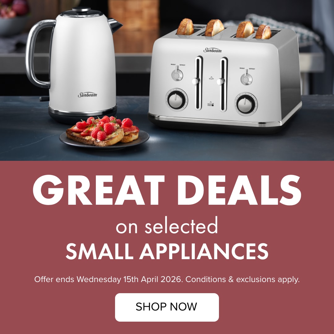 GREAT DEALS on Selected Small Appliances
