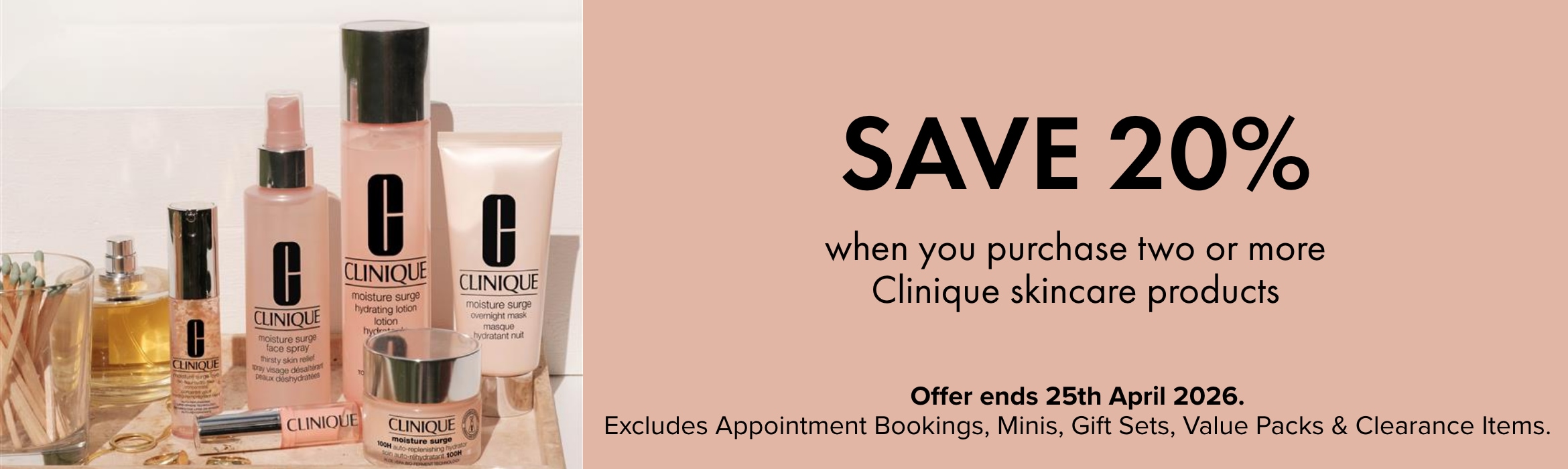 20% OFF Clinique