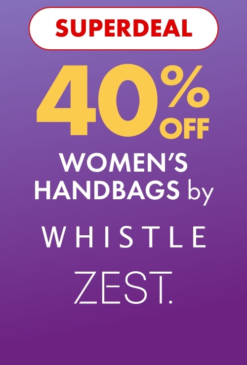 Superdeal 40% off Women's Handbags by Whistle & Zest