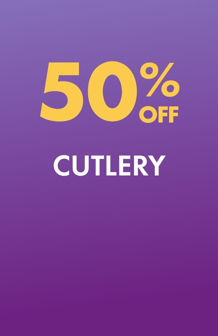 50% OFF Cutlery