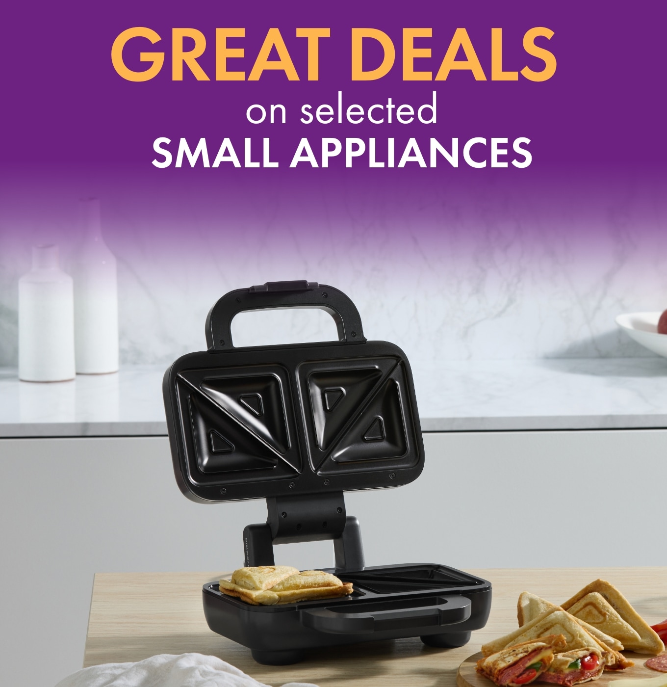 GREAT DEALS on selected Small Appliances
