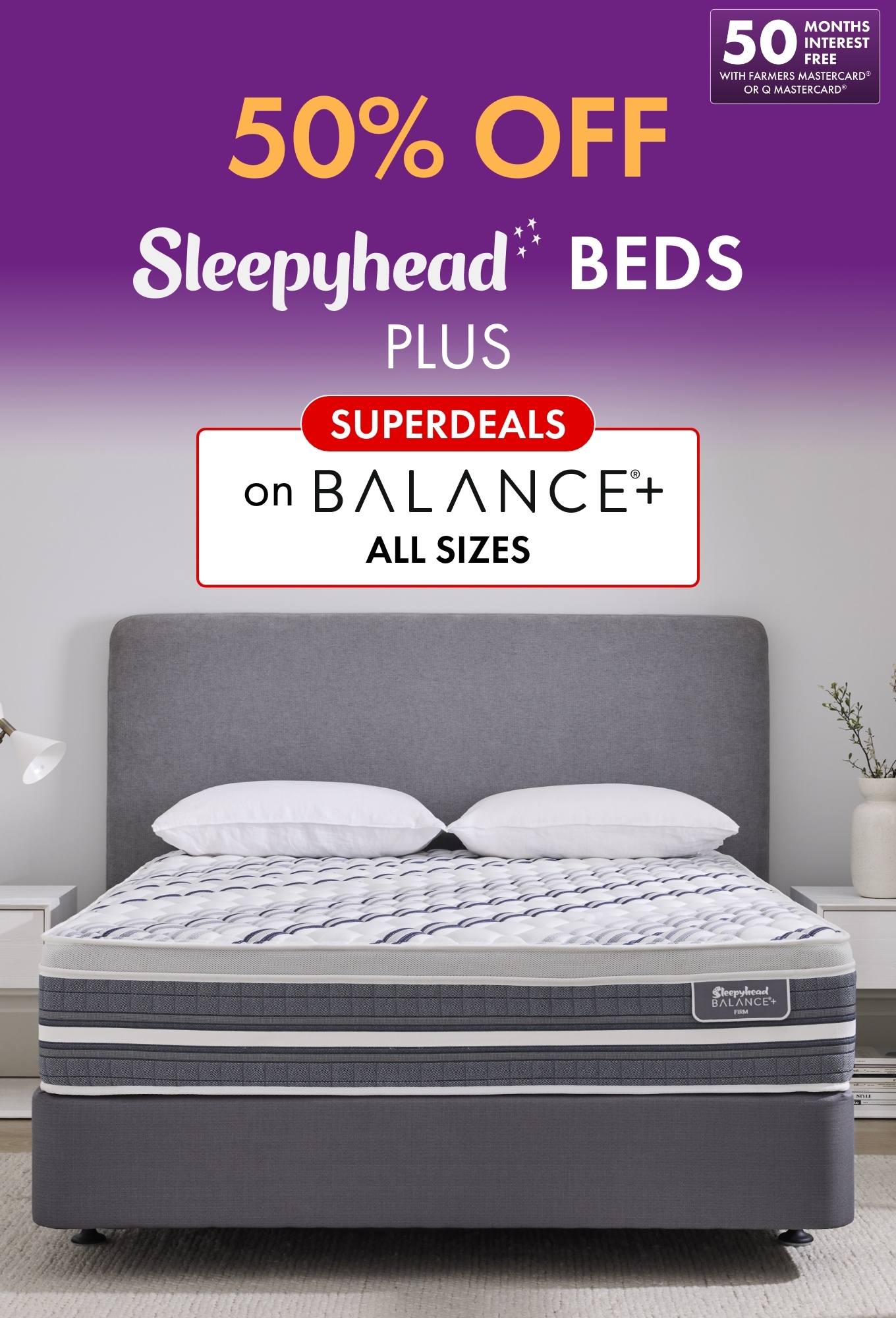 50% Off Sleepy head Beds