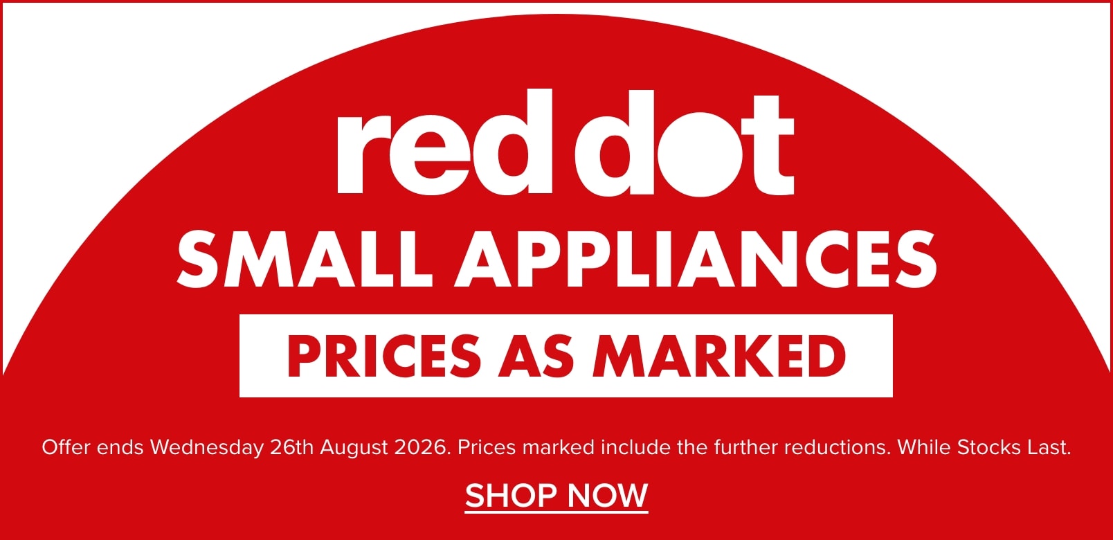 Red Dot Small Appliances