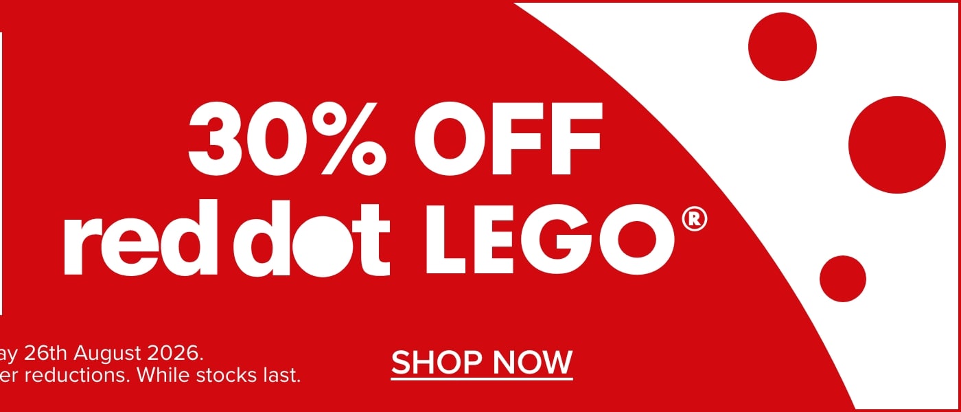 30% OFF Red Dot LEGO®
