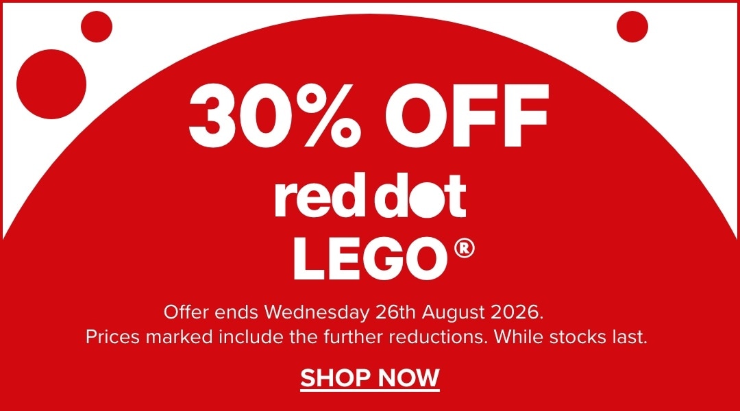 30% OFF Red Dot LEGO®