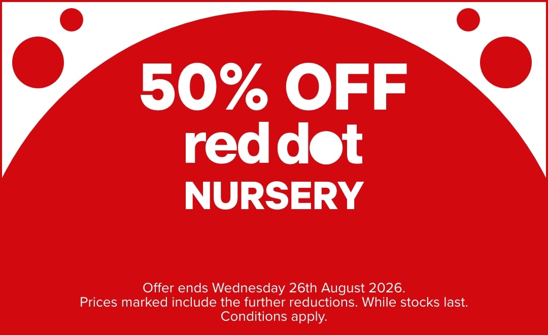 50% OFF Red Dot Nursery