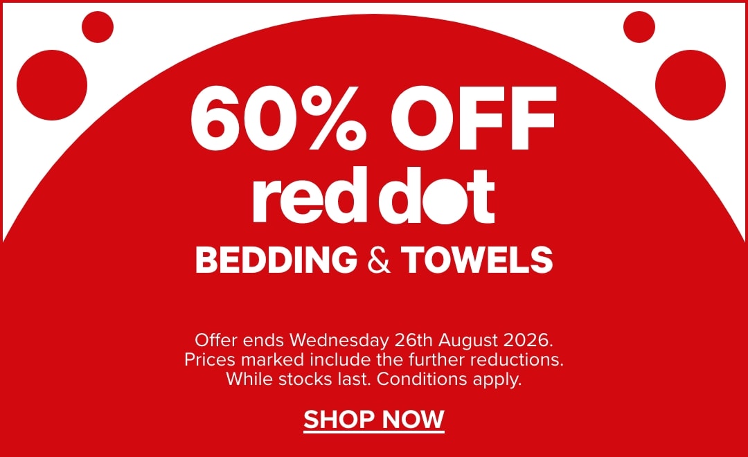 60% OFF Red Dot Bedding & Towels