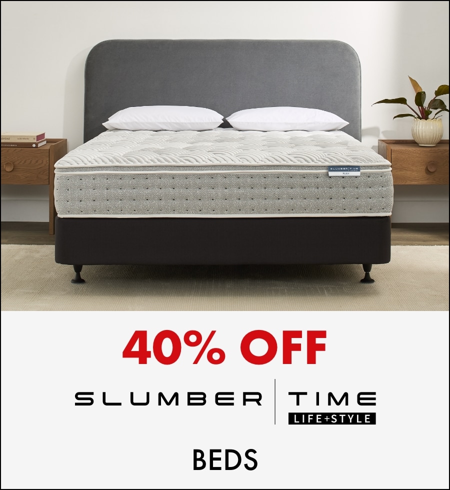 40% off Slumber Time Lifestyle beds