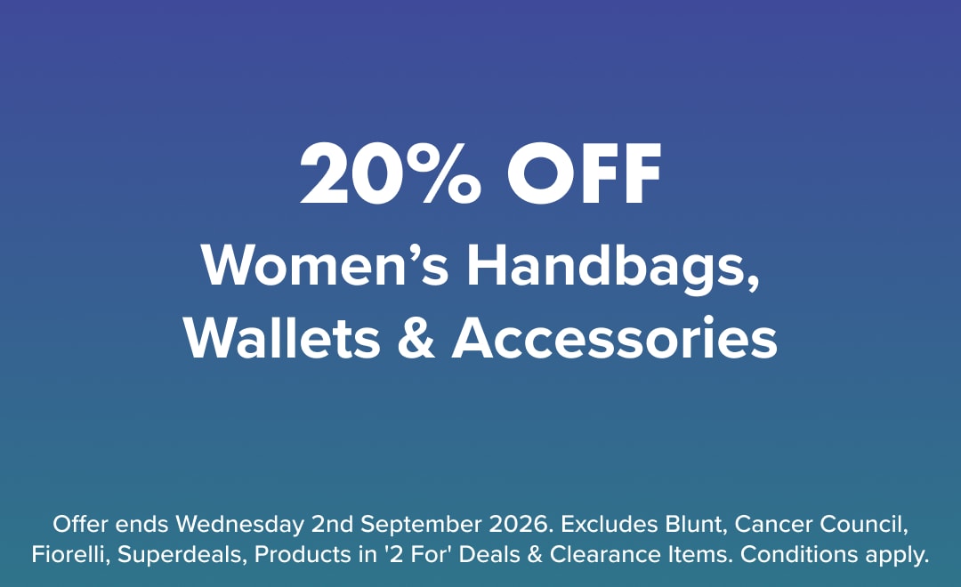 20% OFF Women's Handbags, Wallets & Accessories