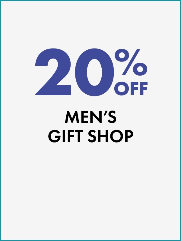 20% OFF Men's Gift Shop