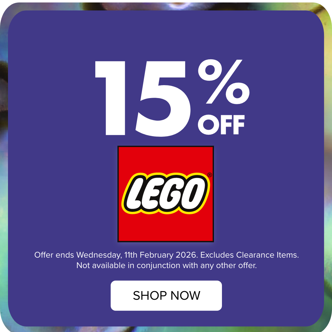 15% OFF Lego