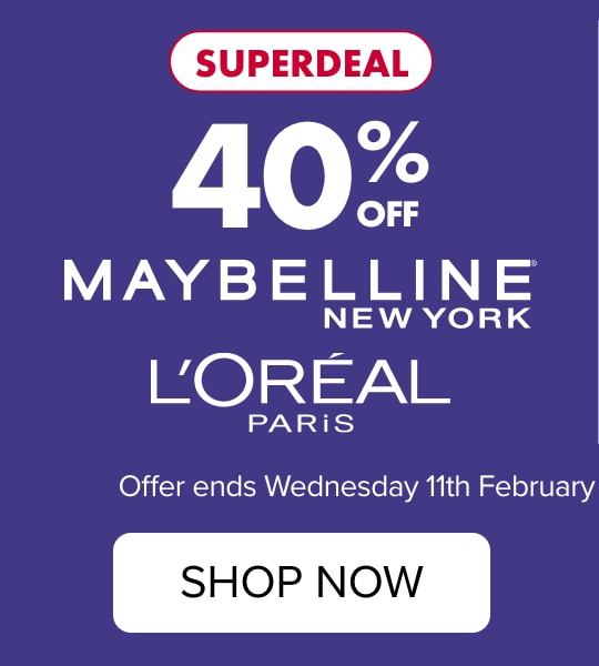 40% OFF Maybelline and Loreal Paris