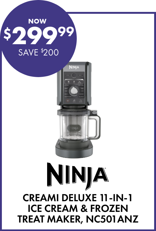 NOW $299.99 SAVE $150 Ninja Creami Deluxe 11-in-1 Ice Cream & Frozen Treat Maker, NC501ANZ