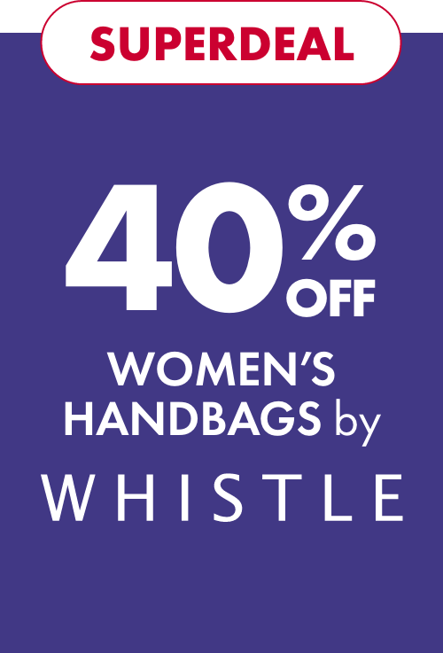 Superdeal 40% OFF Women’s Handbags by Whistle