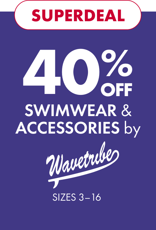 SUPERDEAL 40% OFF Swimwear & Accessories by Wavetribe