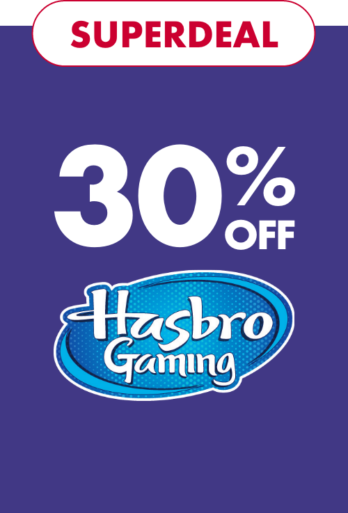 SUPERDEAL 30% OFF Hasbro Games
