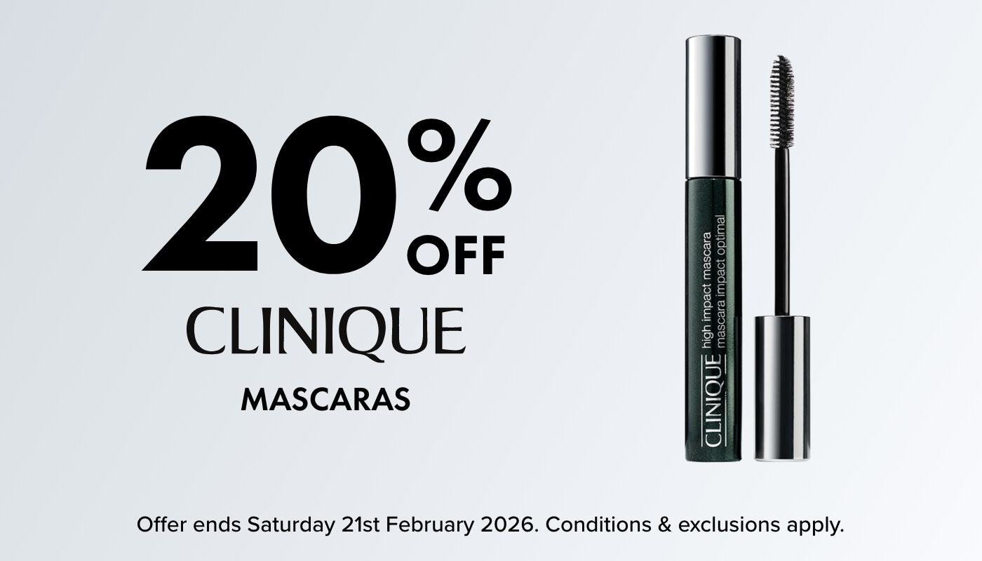20% OFF Clinique Mascaras