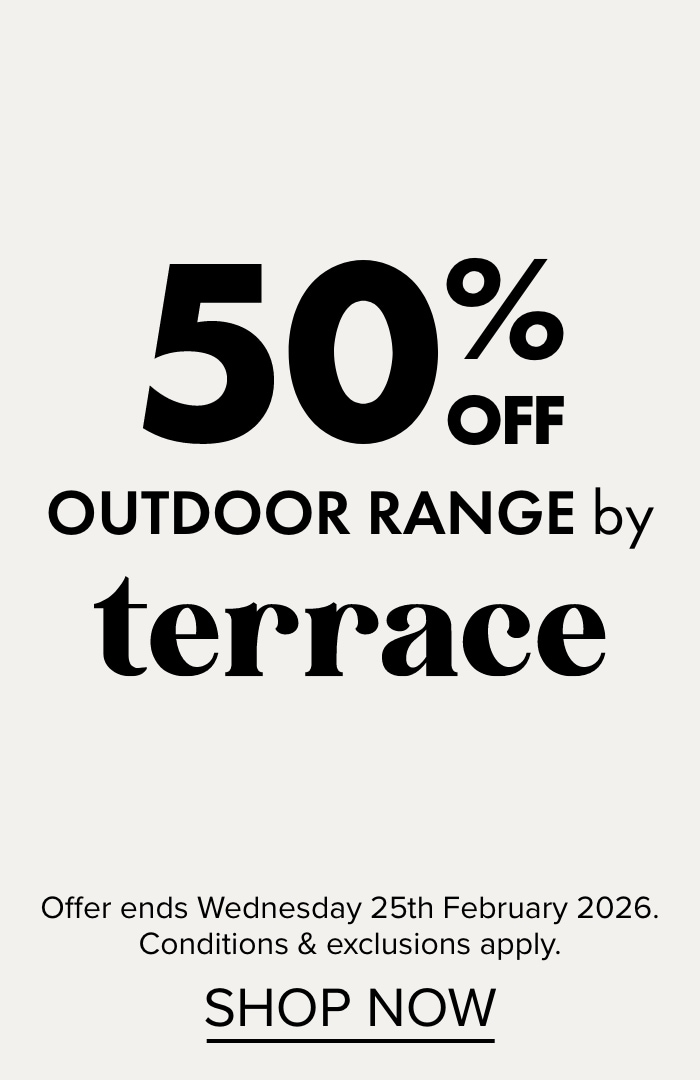 50% OFF Outdoor Range by Terrace