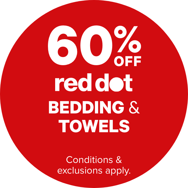 60% OFF Red Dot Bedding & Towels
