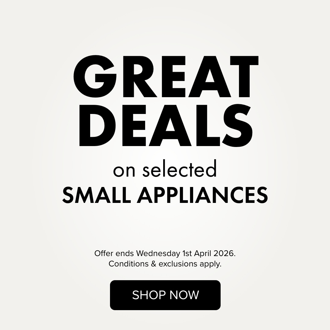 GREAT DEALS on Selected Small Appliances