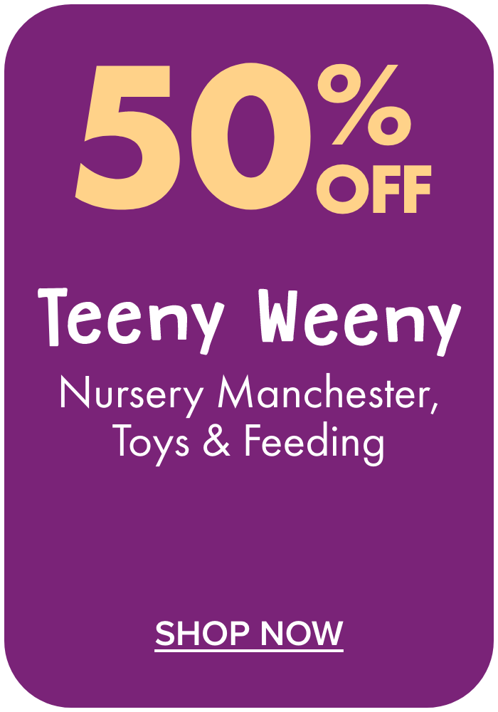 50% off Teeny Weeny Nursery Manchester, Toys and Feeding